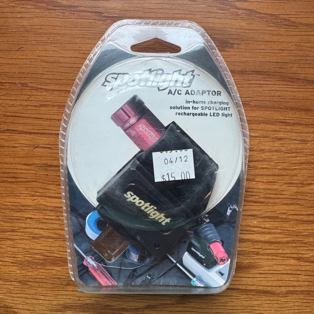 Spotlight Rechargeable LED Light A C Adapter In Home Charging Solution